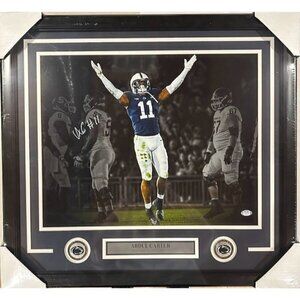 Abdul Carter signed autographed Penn State Nittany Lions 16x20 photo framed PSA